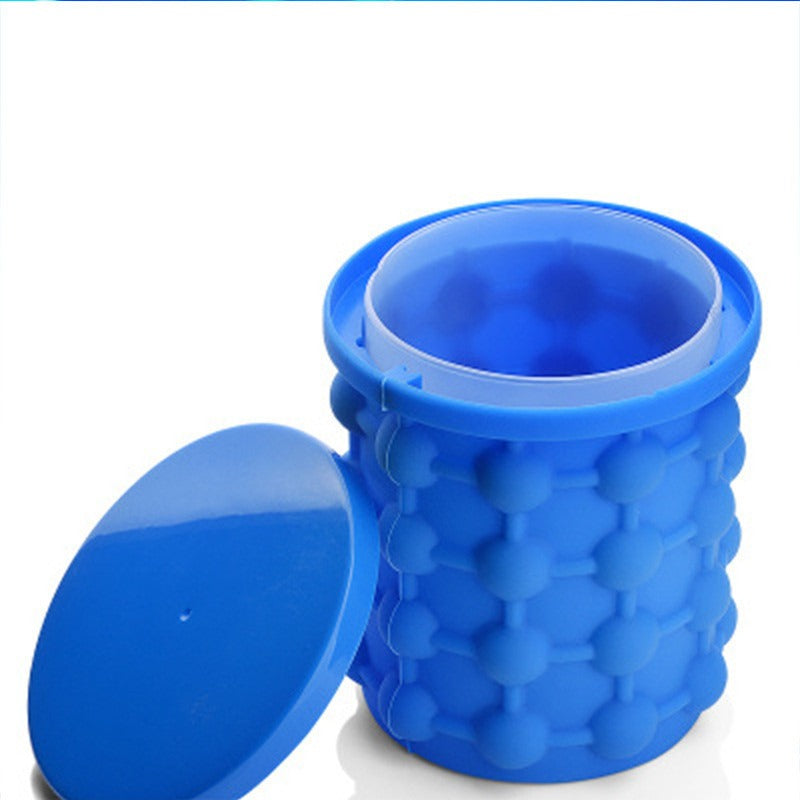 Whiskey Round Barrel 3D Champagne Ice Bucket