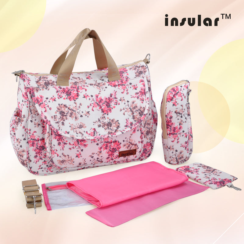 Insular Designer Baby Diaper Stroller Organizer Bag