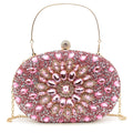 Crbeqabe Rhinestone Evening Clutch Purses for Women Wedding Clutch Party Purses Bridal Diamonds Clutch Prom Cocktail Handbags