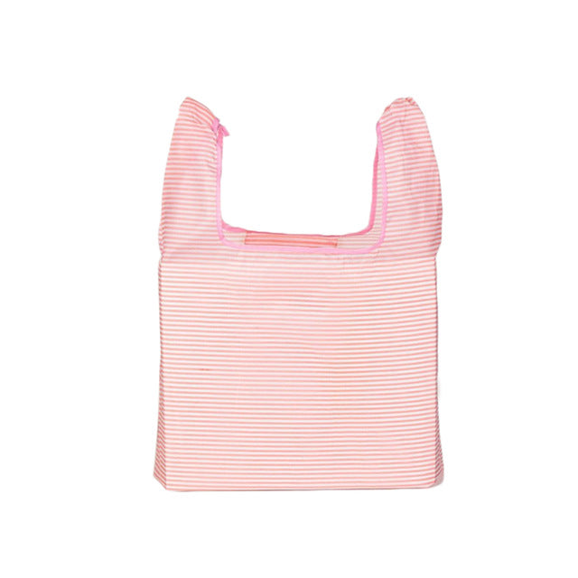 Foldable Oxford Cloth Vest Bag - Eco-Friendly Shopping Bag