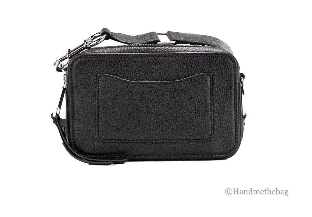 Marc Jacobs The Moto Shot 21 Black Leather Camera Bag