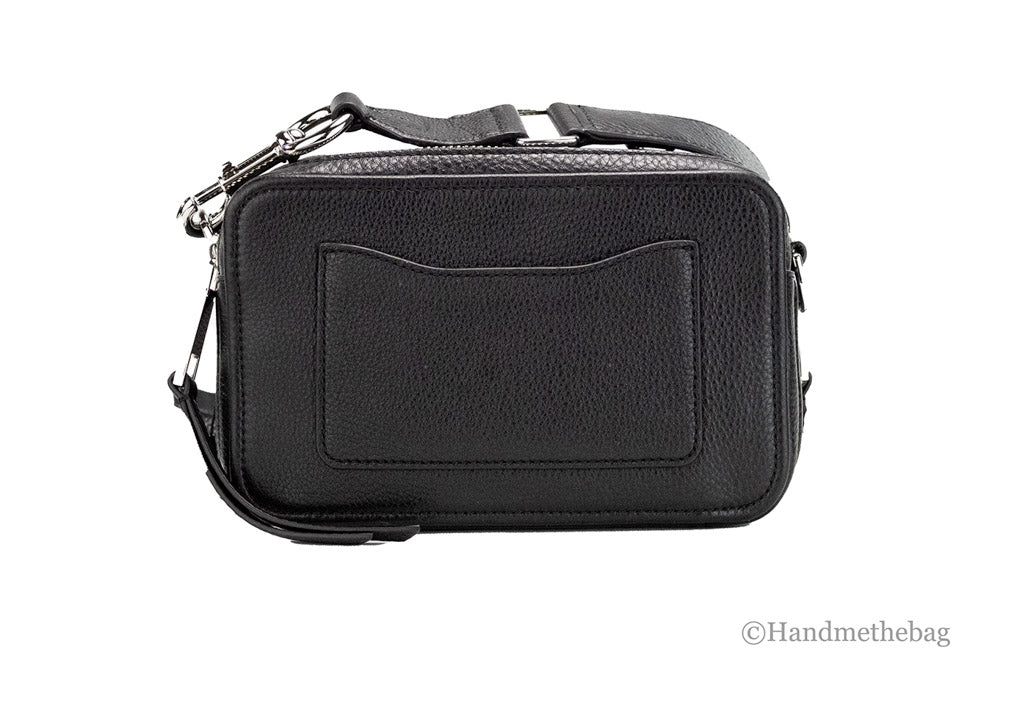 Marc Jacobs The Moto Shot 21 Black Leather Camera Bag