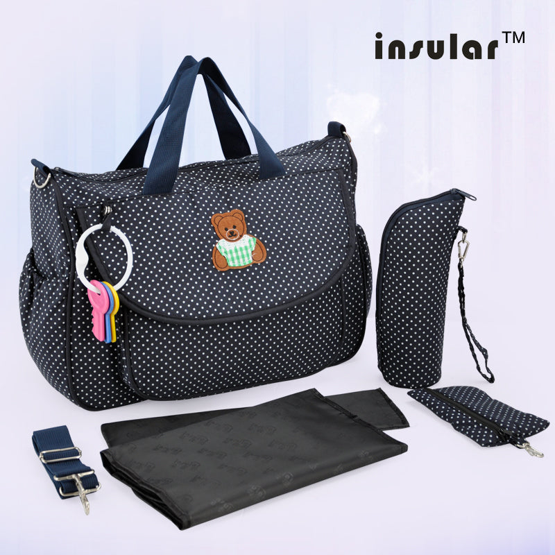 Insular Designer Baby Diaper Stroller Organizer Bag