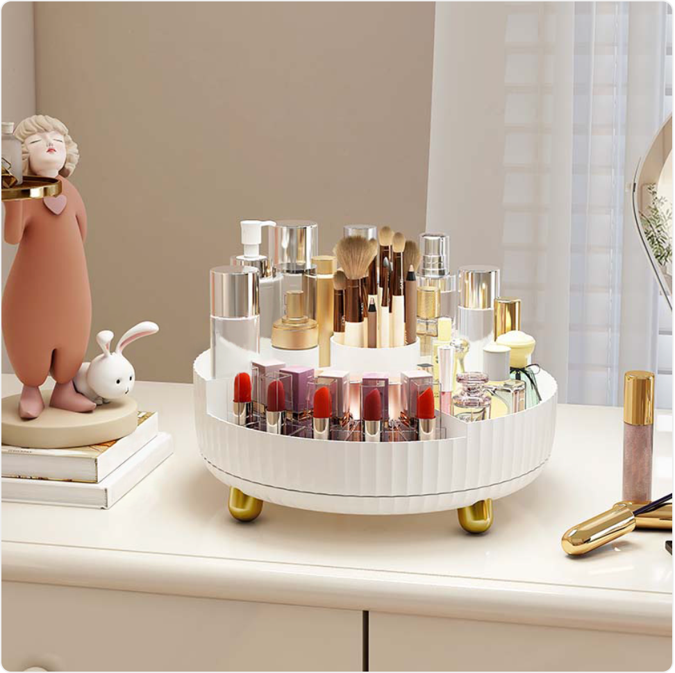 Rotating Cosmetics Storage Box