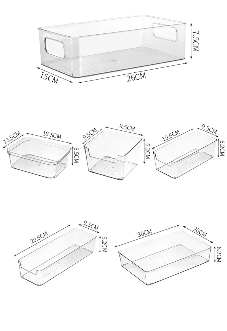 Desktop Cosmetics Acrylic Storage Container