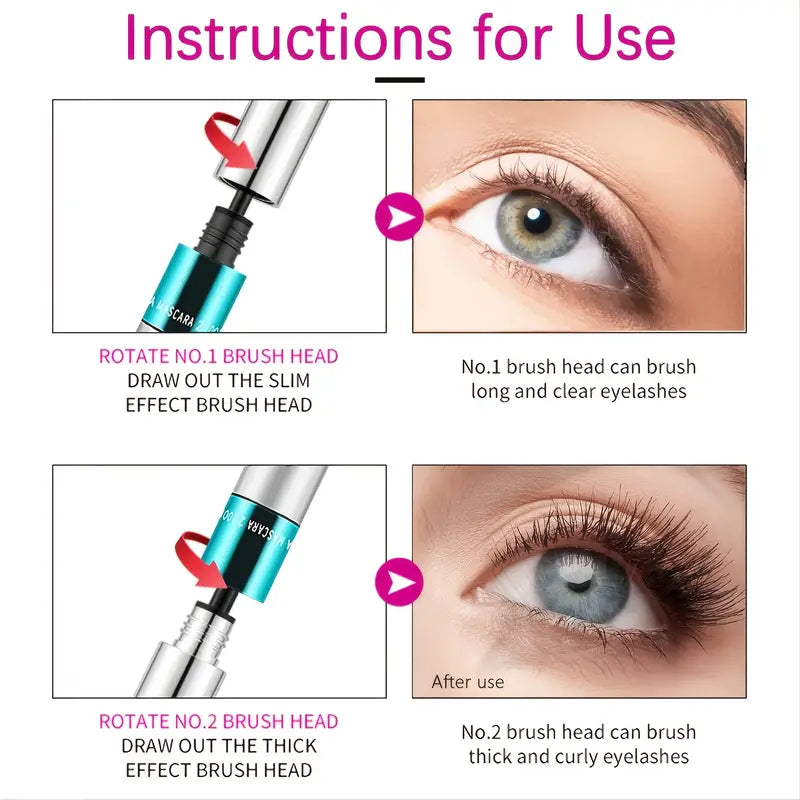 4D Silk Fiber Mascara for Length & Volume