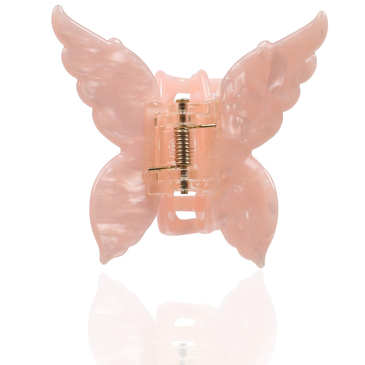 ZOOX Chic Hair Claw Clip by French Designer (Rose Quartz Butterfly)