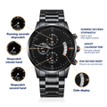 Iron Sharpens Iron (Proverbs 2717) – Men's Watch