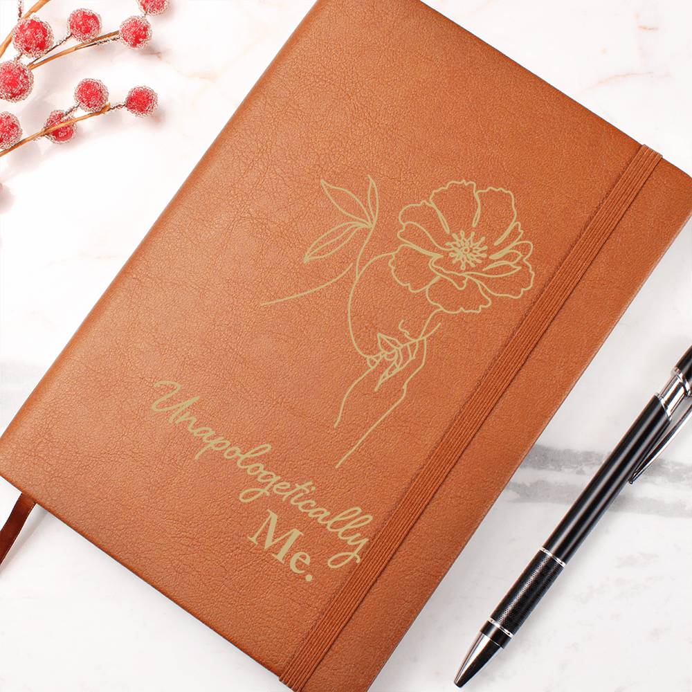 Unapologetically Me Vegan Leather Journal