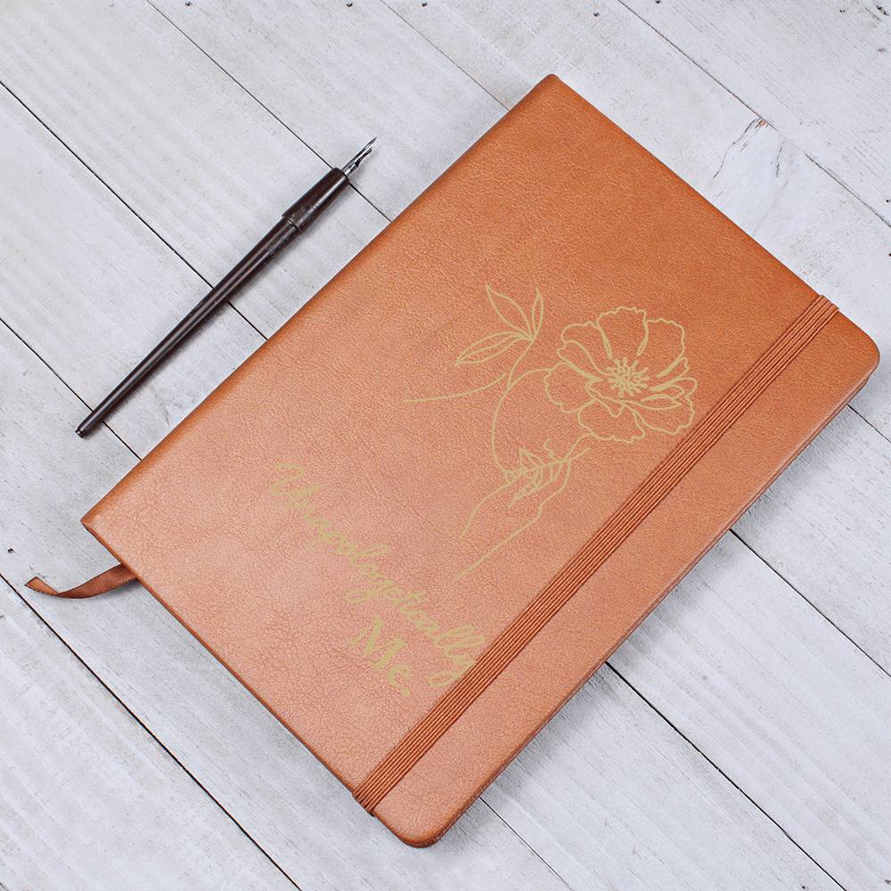 Unapologetically Me Vegan Leather Journal