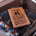 To My Wife Sooner – Leather Journal