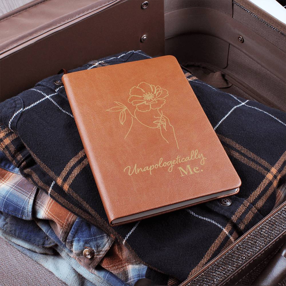 Unapologetically Me Vegan Leather Journal