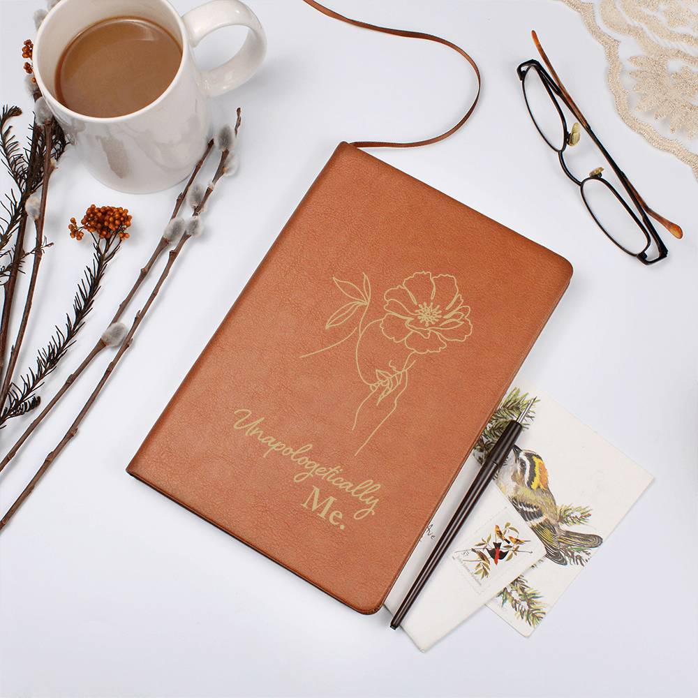 Unapologetically Me Vegan Leather Journal