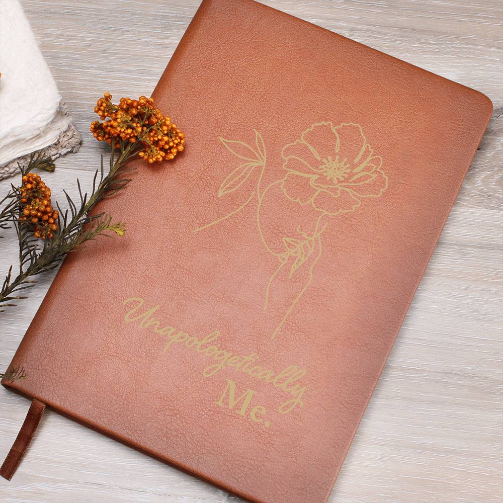 Unapologetically Me Vegan Leather Journal
