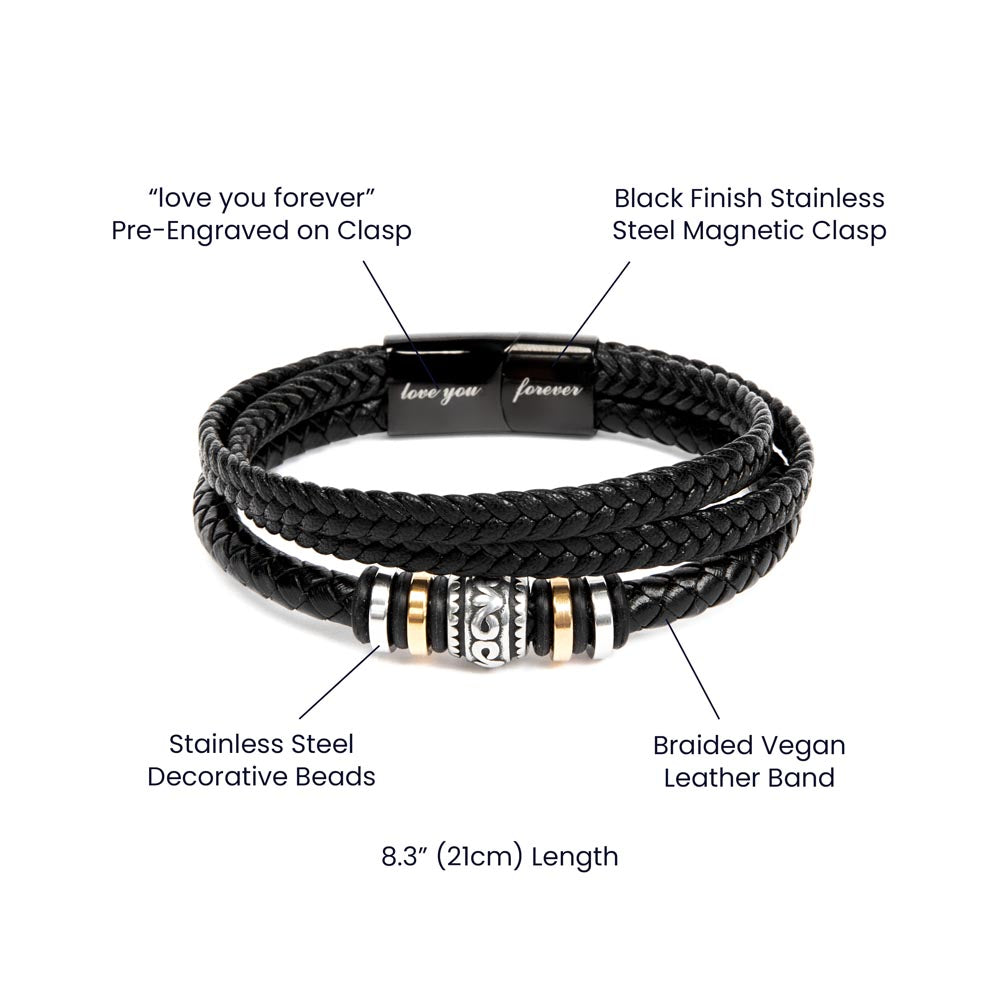 To My Boy Graduation Dreams (Love You) – Bracelet
