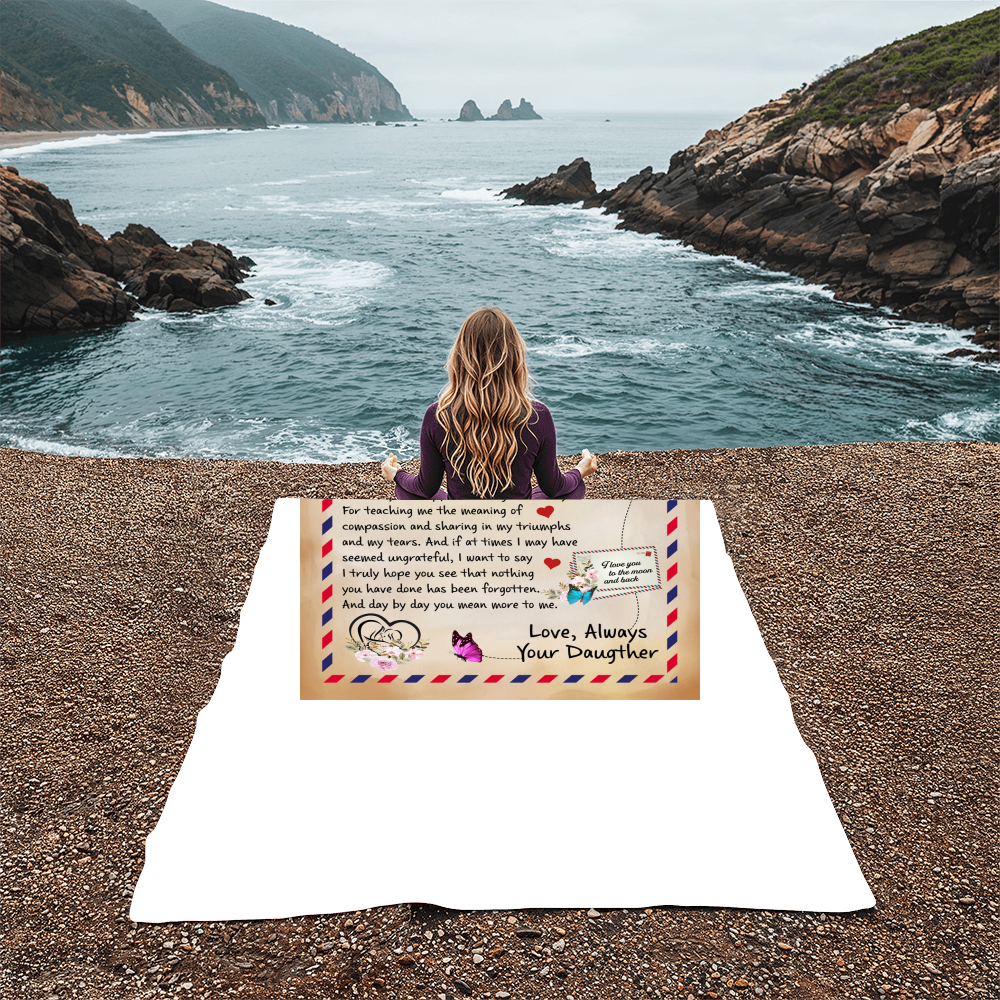 To My Mom Thank You – Coral Fleece Blanket
