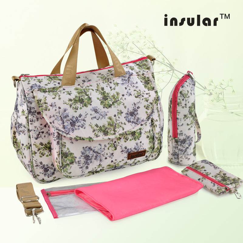 Insular Designer Baby Diaper Stroller Organizer Bag