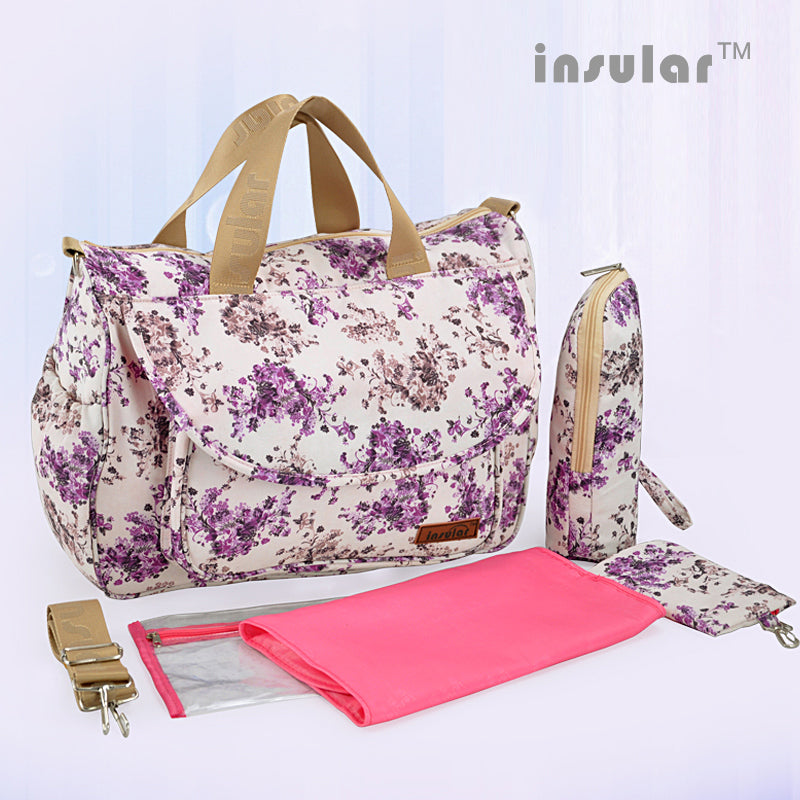 Insular Designer Baby Diaper Stroller Organizer Bag