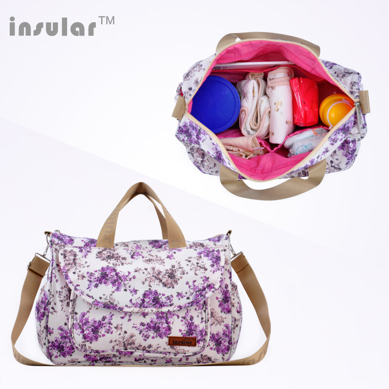 Insular Designer Baby Diaper Stroller Organizer Bag