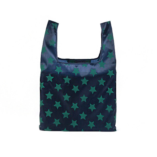 Foldable Oxford Cloth Vest Bag - Eco-Friendly Shopping Bag