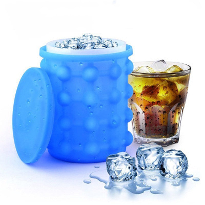 Whiskey Round Barrel 3D Champagne Ice Bucket